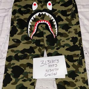COPY - 2XL DSWT Bape 1st Camo (green) Sweatpants